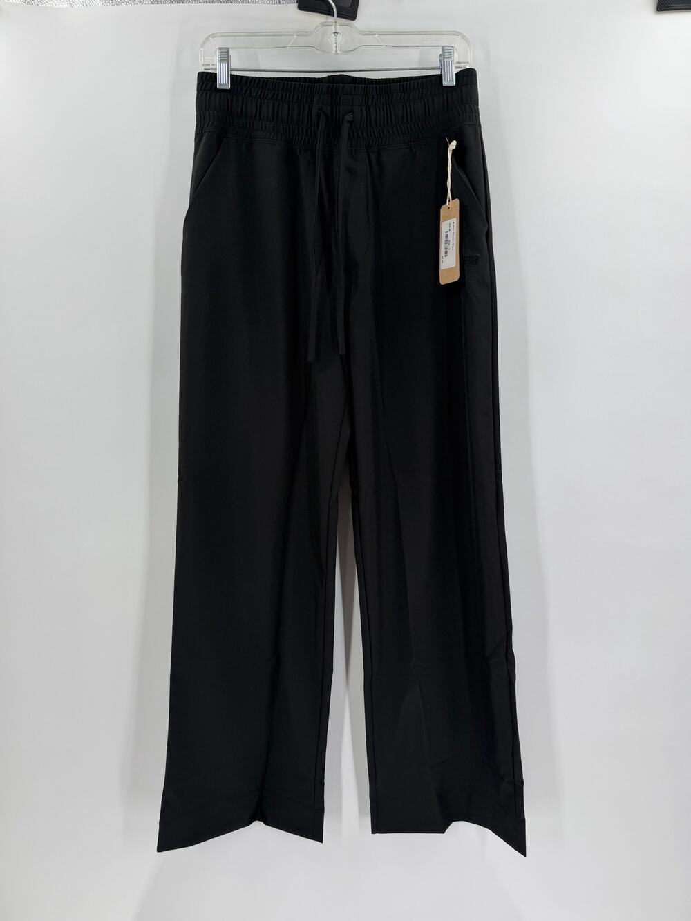 Albion Audrey Trouser Womens S Black Wide Leg Pants NWT $98